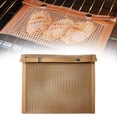 thumbnail image 1 of Reusable Rectangular Grill Bag Non Stick Bbq Mesh Bag Fiberglass Cooking Mesh for Fryer & Grill, 1 of 9