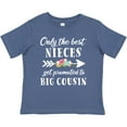 thumbnail image 3 of Inktastic Only the Best Nieces Get Promoted to Big Cousin Boys or Girls Baby T-Shirt, 3 of 5