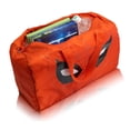 thumbnail image 5 of Marvel Spiderman Duffle Bag  Lightweight Foldable Travel Duffel with Shoulder Strap & Luggage Sleeve  Large Packable Spider Man Bag for Kids, Teens, or Adults  18" x 12"  Ages 3+, 5 of 6
