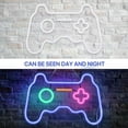 thumbnail image 4 of Letreros LED de neón para gamepad: decoración de pared regulable para salas de juegos, dormitorios y salas de estar. Regalos geniales para niños, niñas y adolescentes., 4 of 8