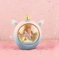 thumbnail image 1 of Lámpara de mesa pequeña y creativa para dormitorio, decoración de habitación de niña con forma de corazón, unicornio, lámpara de estrella, regalo para estudiantes, 1 of 5
