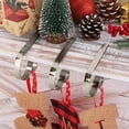 thumbnail image 5 of Soporte para medias navideñas, ganchos para chimenea, para suministros de decoración navideña para fiestas, 5 of 5