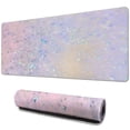 thumbnail image 1 of Innovative Desk Mat: Pink Mouse Pad with XXL Desk Pad – 31.5x11.8 inches with 3 Levels, Designed for Computer Keyboards and Enhancing Home Office Work, 1 of 7
