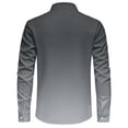 thumbnail image 4 of Aestivo Men's Western Style Button Shirt, Long Sleeve Casual Top, Solid Color Workwear Button-Down with Exterior Pocket for Casual Work Party, Black L, 4 of 8