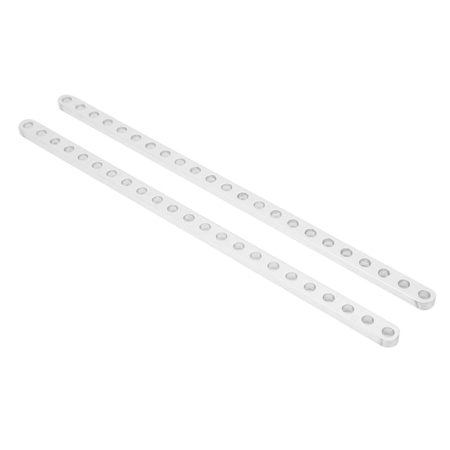 2 uds 23 agujeros de aluminio viga plana Robots accesorios 4x8x184mm 3102-0023-0184 VoborMX herramienta