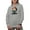 Heather Grey, variant on Retro I'd Rather Be Rock Climbing, Cliff or Mountain Climber, Heather Grey Hooded Sweatshirt or Hoodie, XL