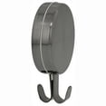thumbnail image 3 of Haute Decor Attract Magnetic Wreath Hanger (Brushed Nickel) - Set of 2 Magnets - for 2 Metal Doors/Surfaces or 1 Single-Pane Glass Door/Window - Holds up to 10lbs., 3 of 8
