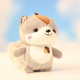 thumbnail image 5 of Juguete de peluche de ardilla pequeña, llavero de Animal Kawaii, bolsa de juguetes de peluche de ardilla, adornos colgantes, regalos de vacaciones de moda, 5 of 5