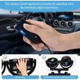 thumbnail image 3 of Electric Car Fans (Rear Seat), 12V Car Fan Auto Rear Seat Cooling Fan 360 Rotation Speed ​​Adjustable Electric Fan, 3 of 5