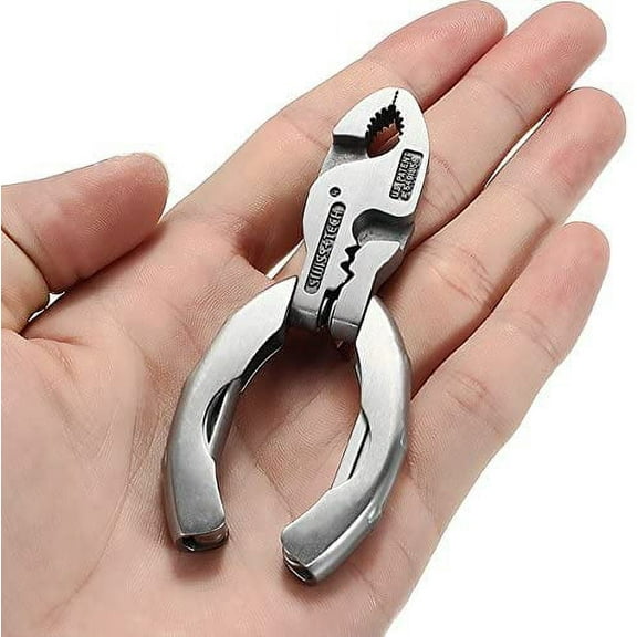 Sarapandan Mini Multifunctional Tool 9 in 1 Multitool Keychain Screwdriver Pocket Tools Sarapandan