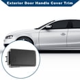 thumbnail image 2 of Unique Bargains No.LR030193 Exterior Door Handle Cover Trim Fit for Land Rover LR4 / Discovery 4 2010-2016 Door Handle Cover 1 Pcs Matte Black, 2 of 7