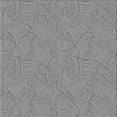 thumbnail image 1 of Ahgly Company Machine Washable Indoor Square Transitional Sonic Silver Gray Area Rugs, 8' Square, 1 of 7
