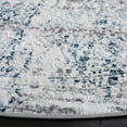 thumbnail image 4 of SAFAVIEH Amelia Velda Oriental Area Rug, Gray/Blue, 6'7" x 6'7" Round, 4 of 11