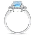 thumbnail image 4 of Everly Women's Topaz Sterling Silver Ring, 4 of 7