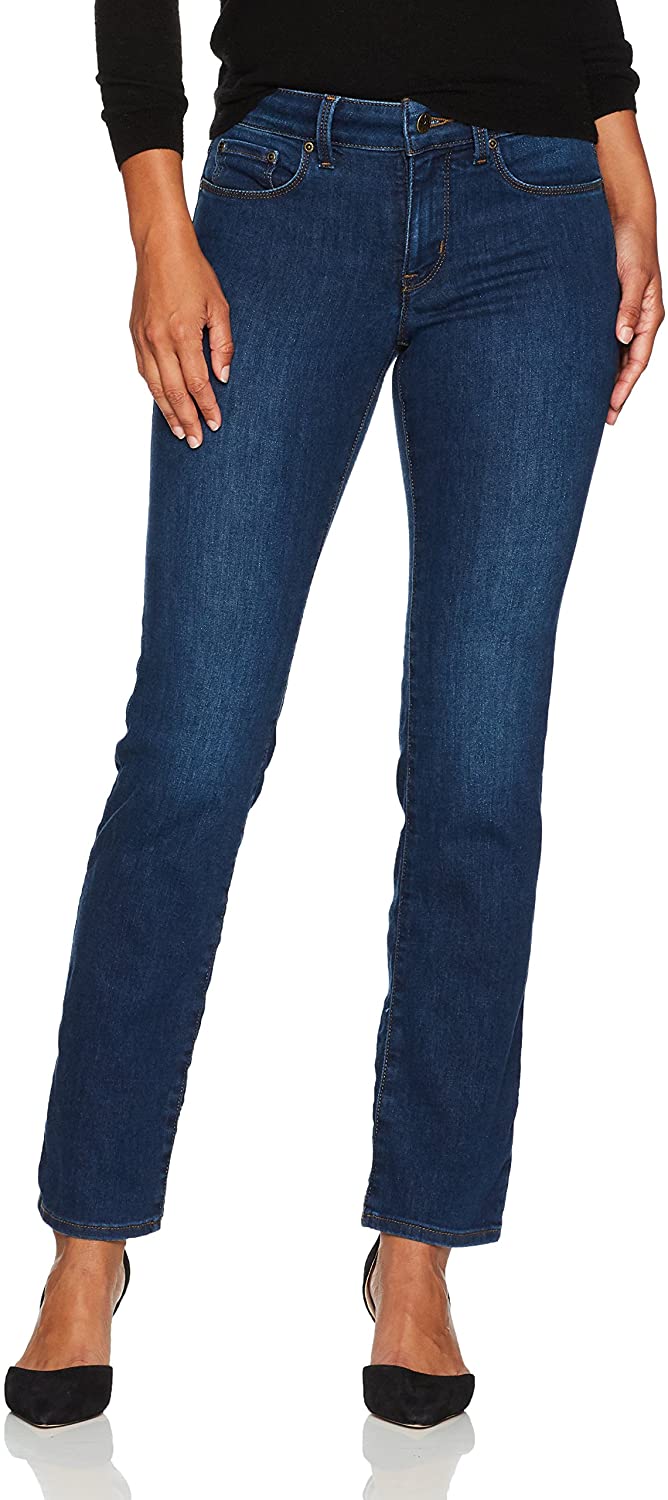 Marilyn Straight Leg Jeans, Cooper, 6P 