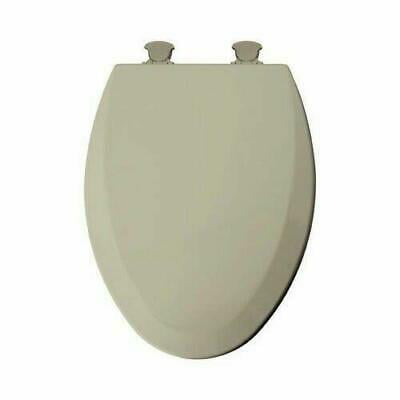 Bone 46EC 006 Mayfair Round Toilet Seat Closed Front Easy Clean Molded Wood 