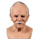 thumbnail image 1 of Halloween Cosplay Calvo Viejo Mascarilla Fiesta Prop Adulto Afortunado Sencillez, 1 of 2