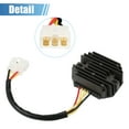 thumbnail image 5 of Unique Bargains Z030-0023N Voltage Regulator Rectifier Replacement for Arctic Cat 400 Bearcat 454 2x4 500, 5 of 7