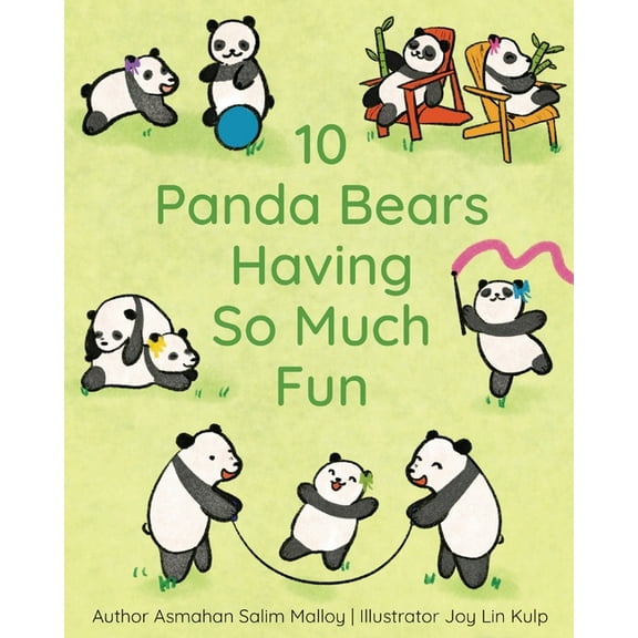 10 Panda Bears Having So Much Fun, (Paperback)