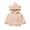 Pink, variant on LYMAYTER Boys Girls Cotton Jackets Infant Baby Warm Cardigan Clothing Winter Thickened Cozy Jackets for 6 Months-4 Years