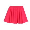 thumbnail image 4 of YONGHS Girl's Ballet Wrap Skirts Basic Circular Chiffon Dance Pull-On Skirt Ballerina Gymnastic Dancewear Hot Pink 1-6, 4 of 7