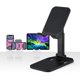 thumbnail image 3 of Soporte de teléfono plegable para escritorio - Soporte de teléfono celular de altura ajustable Base de escritorio portátil compatible con iPhone LingWen 9024736126972, 3 of 4