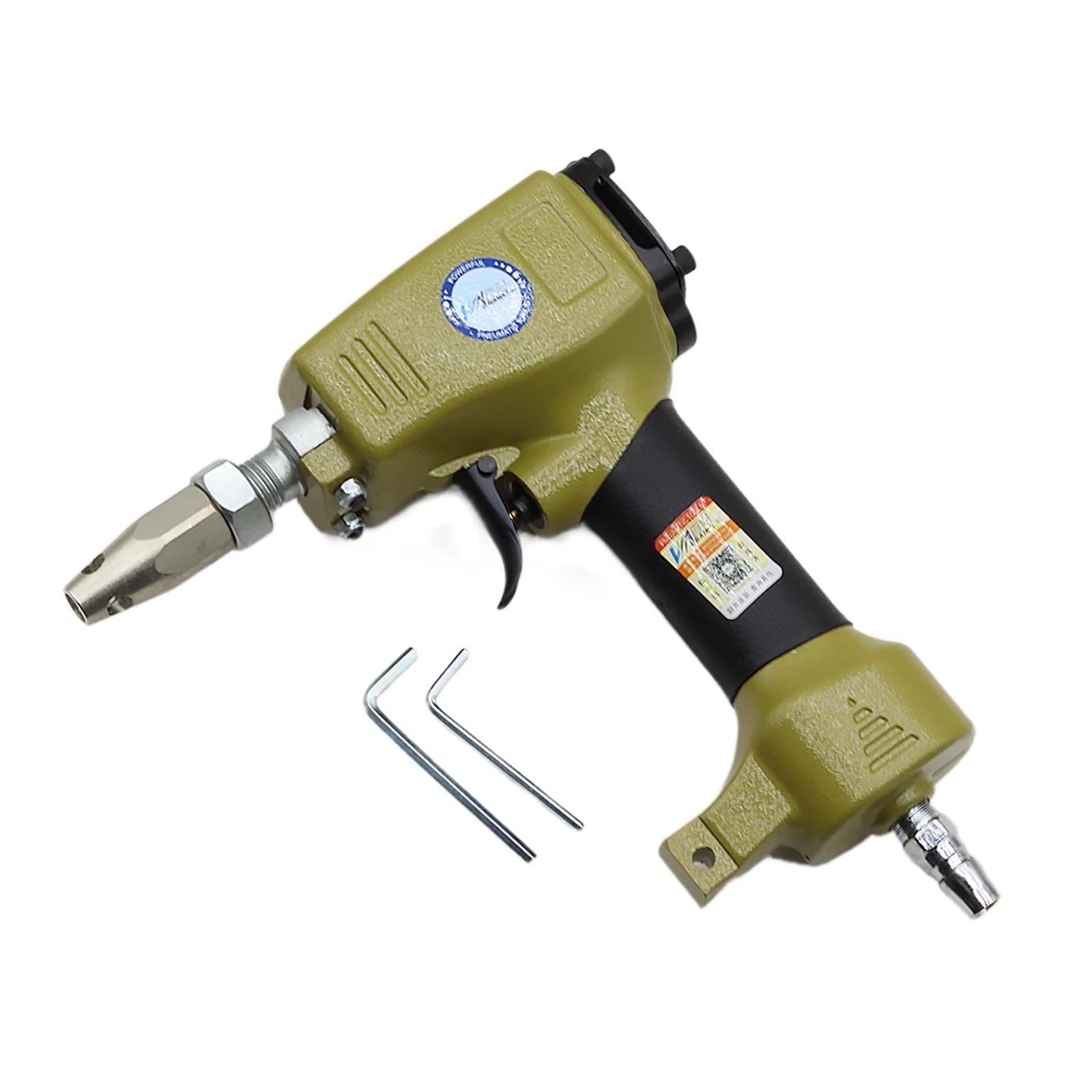 V1015B Pneumatic V Nailer Fe Nail Gun V-type Nail 4*10.3mm 7-15mm Fe Stapler ,Power Tools