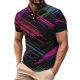 thumbnail image 2 of Camisas Casuales Impresas de Manga Corta Atlética con Solapa, Secado Rápido de Negocios Y Camisas de Trabajo para Hombres, 2 of 5