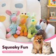 thumbnail image 5 of Plush Dog Toy, Suitable For Dogs That Love To Chew, Applicable To Small, Medium And Large Animals, Indoor Puppy Teething Birthday Gift, Durable Dental Cleaning Toy, 5.31*10.04 Inches., 5 of 5