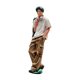 thumbnail image 1 of Figura de hombre elegante en miniatura a escala 1/64 con mangas cortas para dioramas de juegos de rol. Figura de resina de hombre a moda para, 1 of 9