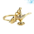 thumbnail image 3 of Llavero vintage con forma de lámpara, llavero creativo, adorno para llaves, pequeño regalo de metal, recuerdo para hombres y mujeres (dorado), 3 of 6