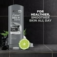 Dove Men+Care Purifying Hydrating Face and Body Wash, Charcoal and Clay