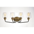 thumbnail image 5 of 26123CLBZAB Maxim Lighting Goblet-4 Light Bath Vanity-26.25 Inches wide by 9.5 inches high-Bronze/Antique Brass Finish, 5 of 5