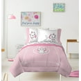 thumbnail image 2 of Disney Aristocats Pretty Picture Pink 7 Piece Full Size Kids Bed Set with Shams, 2 of 5