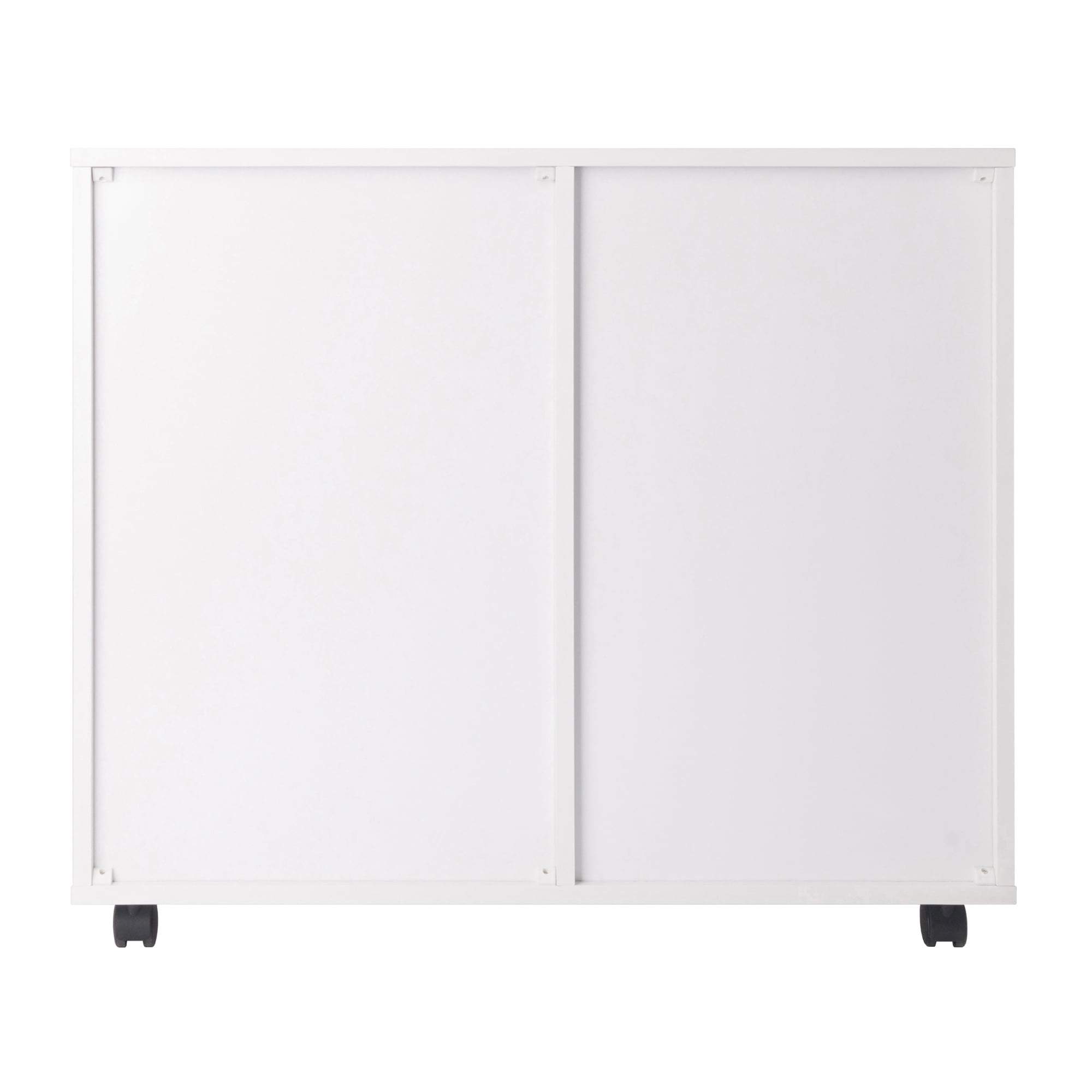 Winsome Halifax 2-Section Mobile Filing Cabinet 10431, White Finish