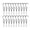 Black, variant on MasteelfCA 20pcs Dual Swivel Hooks Wind Chimes Twisters Garden Swivel Hooks Clips