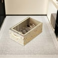 thumbnail image 6 of Yunrou Clothes Storage Box, Household Wardrobe Layered Basket, Steel Frame Card Slot Box, Washable Toy Storage Box, Foldable Fabric Organizer, Clothing Toy Storage Box, 6 of 6