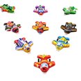 thumbnail image 3 of HLONK Jouet Avion à Rétrofriction pour Enfants Modèle Mini Avion Inertiel Coloré pour Enfants, 3 of 8