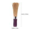 thumbnail image 5 of Hytrove Kitchen Scrubbing Brush Wooden Long Handle for Commercial Users 2Pcs 11.8X2X2In, 5 of 5