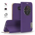 thumbnail image 1 of Zizo Tyme for Samsung Galaxy S7 Case [Smart App Enabled] Slim Fit Leather Cover. The Very First and Original Smartcase, 1 of 7