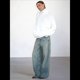 thumbnail image 5 of Suéter de Mujer, Jersey de Punto Grueso de Larga con Dobladillo Alto y Bajo, Jersey Básico de Moda para Otoño e Invierno L, 5 of 8