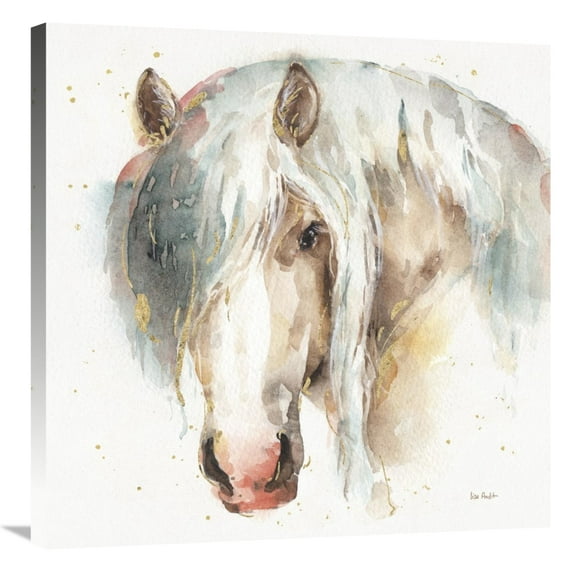 Global Gallery's 'Farm Friends VI' By Lisa Audit Stretched Canvas Wall Art