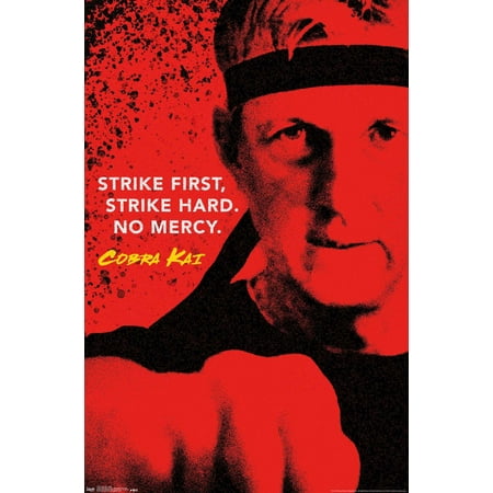 Cobra Kai - Strike Wall Poster, 14.725" x 22.375"