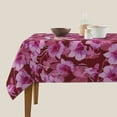 thumbnail image 5 of Zufioo Orchids Flowers Print Square Decorative Tablecloth, Wrinkle-resistant, Waterproof and Oil-resistant Tablecloth Coffee Table Cloth, Suitable for Restaurants-54"x54", 5 of 8