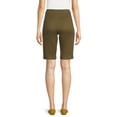 thumbnail image 3 of Real Size Women's 11" Pull On Stretch Shorts, 3 of 6