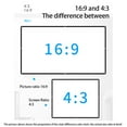 thumbnail image 4 of maskred Optical Layer Portable Projection Screen Simple Curtain 16:9 High Brightness Reflective Projector Screens Home, 4 of 6