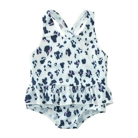 

Girls Swimsuit Deals AIEOTT Bathing Suits For Girls Toddler Baby Girls One Piece Cute Printed Ruffles Swimsuit Swimwear Kids Girls Swimwear Bathing Suits Bikini Summer Savings Clearance!