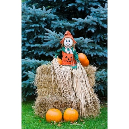 Supplier Generic Wisconsin Autumn Haystack Halloween Decorations