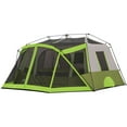 thumbnail image 2 of Ozark Trail 14' x 13.5' 9 Person 2 Room Instant Cabin Tent with Screen Room, 40.8 lbs, 2 of 11
