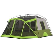 Ozark Trail 14 x 13.5 9 Person 2 Room Instant Cabin Tent with Screen Room, 40.8 lbs